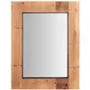 Image de Miroir en bois de sapin marron 68x4x88 cm