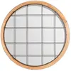 Image de Miroir en bois de sapin marron 105x10x105 cm