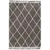 Image de Tapis shaggy uni gris 120x170 cm
