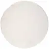 Image de Tapis rond lavable shaggy blanc 120x120 cm