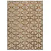 Image de Tapis en laine géométrique cuivre 120x170 cm