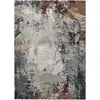 Image de Tapis abstrait gris/multicolore 140x200 cm