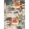 Image de Tapis abstrait multicolore 140x200 cm
