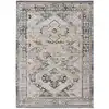 Image de Tapis vintage oriental beige/rouille/bleu 77x150 cm
