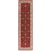 Image de Tapis de couloir classique rouge 67x250 cm