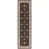 Image de Tapis de couloir classique anthracite 67x250 cm