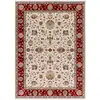 Image de Tapis classique crème/rouge 200x290 cm