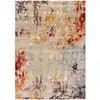 Image de Tapis abstrait beige/multicolore 133x190 cm