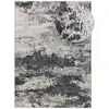 Image de Tapis abstrait gris 80x150 cm