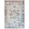 Image de Tapis vintage oriental blanc/bleu/rouille 80x150 cm