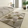 Image de Tapis à relief moderne beige/cuivre 140x200 cm