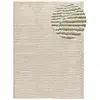 Image de Tapis à relief shaggy crème 160x230 cm