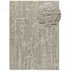 Image de Tapis à relief shaggy gris 140x200 cm
