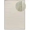 Image de Tapis à relief scandinave crème/rouille 80x150 cm