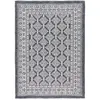 Image de Tapis en coton vintage oriental bleu/blanc 120x170 cm