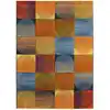 Image de Tapis géométrique multicolore 120x170 cm