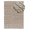 Image de Tapis à relief scandinave taupe 152x235 cm