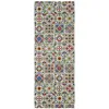 Image de Tapis de cuisine lavable bohème multicolore 52x100 cm