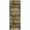 Image de Tapis de cuisine lavable automne jaune/marron 52x200 cm