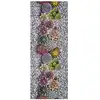Image de Tapis de cuisine lavable cactus gris/multicolore 52x100 cm
