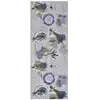 Image de Tapis de cuisine lavable lavande violet/gris 52x100 cm