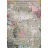 Image de Tapis abstrait gris/multicolore 140x200 cm