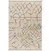 Image de Tapis berbère crème/multicolore 160x230 cm