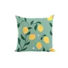 Image de Coussin en polyester recyclé citronnade 40 x 40 cm