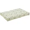 Image de Coussin matelas palette en polyester feuillage 120 x 80 cm
