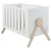 Image de Lit bébé blanc 60 x 120 cm