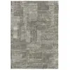 Image de Tapis de salon en fibres naturelles gris 120x170 cm