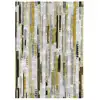 Image de Tapis de salon en fibres naturelles multicolore 120x170 cm