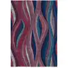 Image de Tapis de salon en fibres naturelles multicolore 120x170 cm