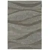 Image de Tapis de salon en fibres naturelles marron 120x170 cm