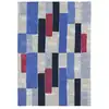 Image de Tapis de salon en fibres naturelles multicolore 200x290 cm