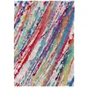 Image de Tapis de salon en fibres naturelles multicolore 120x170 cm