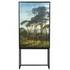 Image de Buffet armoire 2 portes en MDF imprimé forestier