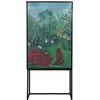 Image de Buffet armoire 2 portes en MDF imprimé sauvage