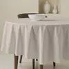 Image de Nappe ronde anti-taches Beige 100 cm