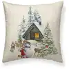Image de Housse de coussin en coton multicolore 50x50