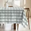 Image de Nappe enduite anti-taches en coton Vert 155x155 cm