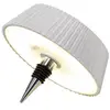 Image de Lampe design en métal blanc