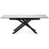 Image de Table à manger extensible 6 à 8 personnes 160-200x89,5cm - Blanc