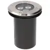 Image de Encastré de sol led IP65/IP67 ø110mm 2,7W 4000k acier inoxydable. gris