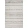 Image de Tapis lavable en coton blanc 170x240