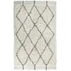 Image de Tapis lavable en laine blanc 140x200