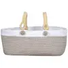 Image de Panier de rangement beige (10 x 25 x 12 cm)