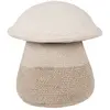 Image de Panier champignon en coton beige 33x38