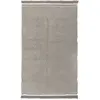 Image de Tapis lavable en laine marron 80x140
