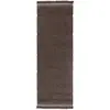 Image de Tapis lavable en laine marron 80x230